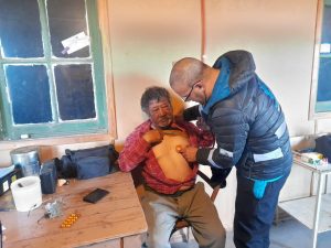 Salud brindó atención a trabajadores de estancias de El Calafate