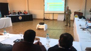 El Gobierno de Santa Cruz participa del “Simposio sobre Emergencia” en Comandante Luis Piedra Buena