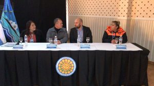El Gobierno de Santa Cruz participa del “Simposio sobre Emergencia” en Comandante Luis Piedra Buena