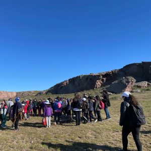 Estudiantes de la EPP N°66 participaron de una visita guiada al territorio Lawen