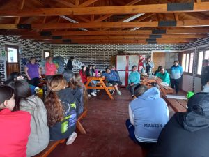 La planta estable de Lago Roca recibió a los primeros contingentes de estudiantes de la temporada 2024-2025
