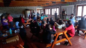 La planta estable de Lago Roca recibió a los primeros contingentes de estudiantes de la temporada 2024-2025
