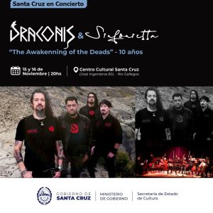 Santa Cruz en Concierto:  Draconis celebrará sus 21 años con un concierto único