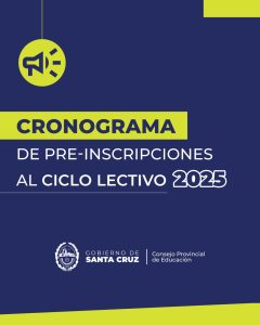 Pre-inscripciones al Ciclo Lectivo 2025: conocé el cronograma de toda la provincia