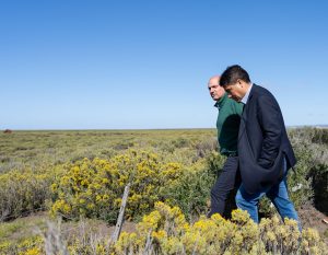 Claudio Vidal: "Vamos a construir el camping más lindo de Río Gallegos en conjunto con todas las entidades de la provincia"