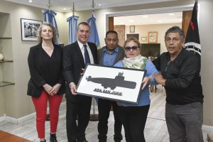Autoridades Provinciales recibieron a familiares de desaparecidos  del ARA San Juan en Casa de Gobierno