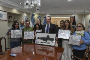 Autoridades Provinciales recibieron a familiares de desaparecidos  del ARA San Juan en Casa de Gobierno