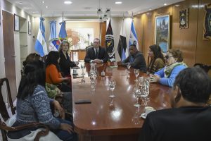 Autoridades Provinciales recibieron a familiares de desaparecidos  del ARA San Juan en Casa de Gobierno