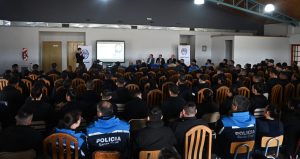 Dictaron capacitación para cadetes y fuerzas de seguridad