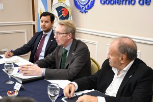 Misión comercial de Suecia: Ricci expuso las oportunidades que ofrece Santa Cruz