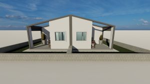 Obras: Primeras 56 Viviendas en el Barrio San Benito de Río Gallegos y gimnasio deportivo para Los Antiguos