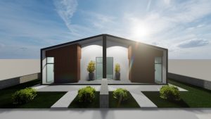 Obras: Primeras 56 Viviendas en el Barrio San Benito de Río Gallegos y gimnasio deportivo para Los Antiguos