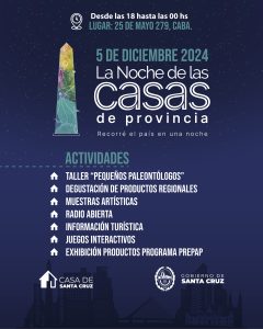 Viví la magia de Santa Cruz en la noche porteña