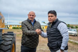 Claudio Vidal: “Está llegando maquinaria que será entregada en nuestro primer año de gestión”