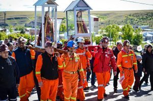 Conmemoraron el Día de Santa Bárbara en Río Turbio