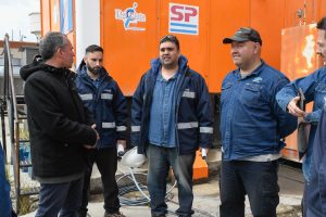 El Gobierno Provincial reconoció la labor de los empleados de Servicios Públicos