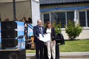 El Gobierno de Santa Cruz acompañó a Perito Moreno en la celebración de un nuevo aniversario