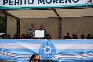 El Gobierno de Santa Cruz acompañó a Perito Moreno en la celebración de un nuevo aniversario