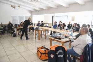 Se brindó capacitación en RCP, Primeros Auxilios y Cinemática del trauma en Laguna Azul