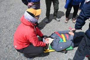 Se brindó capacitación en RCP, Primeros Auxilios y Cinemática del trauma en Laguna Azul