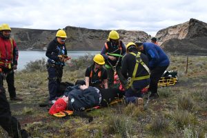 Se brindó capacitación en RCP, Primeros Auxilios y Cinemática del trauma en Laguna Azul