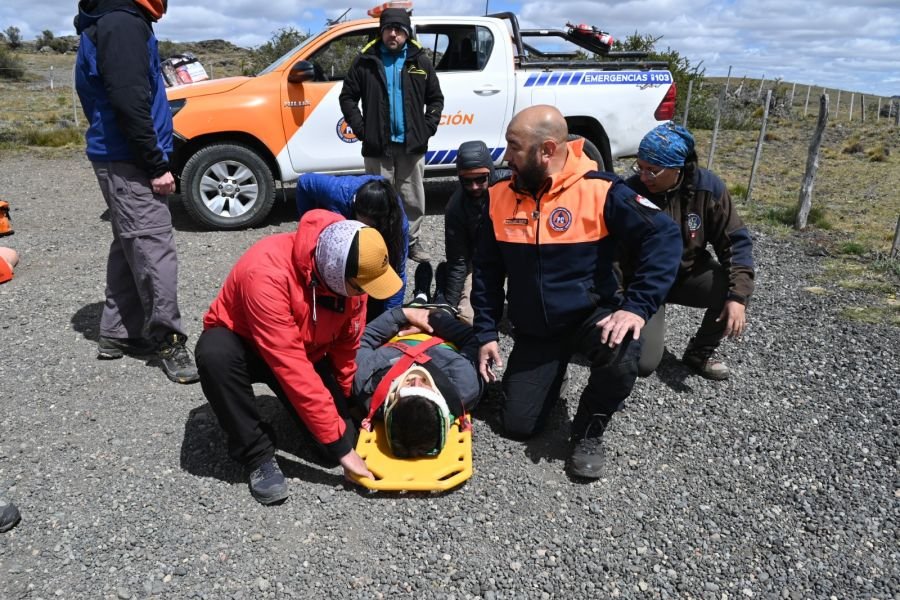 Se brindó capacitación en RCP, Primeros Auxilios y Cinemática del trauma en Laguna Azul