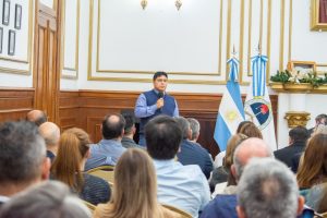 Vidal: "Debemos seguir trabajando para revertir la matriz productiva de nuestra provincia"