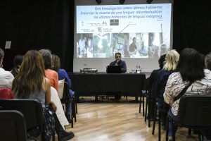 El largo camino de fortalecer la lengua tehuelche