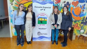 Autoridades provinciales recorrieron instituciones educativas de la Cuenca Carbonífera