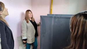 Autoridades provinciales recorrieron instituciones educativas de la Cuenca Carbonífera