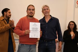 Finalizó la capacitación laboral de Auxiliar Fotógrafo
