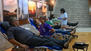 Casa de Santa Cruz participó de exitosa jornada de donación de sangre