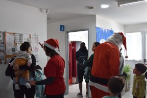 Urenid celebró la Navidad con sus pacientes