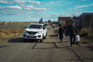 Desarrollo Social entregó módulos navideños