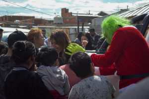 Desarrollo Social entregó módulos navideños