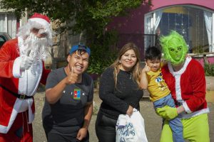 Desarrollo Social entregó módulos navideños