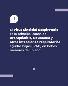 Salud: Nueva estrategia de vacunación contra el virus Sincicial Respiratorio