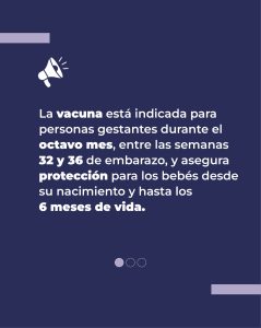 Salud: Nueva estrategia de vacunación contra el virus Sincicial Respiratorio