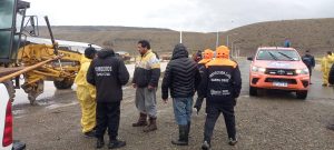 Autoridades provinciales arribaron a Gobernador Gregores para reforzar operativos ante las intensas lluvias