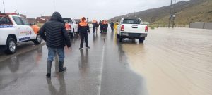 Autoridades provinciales arribaron a Gobernador Gregores para reforzar operativos ante las intensas lluvias