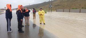 Autoridades provinciales arribaron a Gobernador Gregores para reforzar operativos ante las intensas lluvias