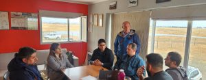 Vidal visitó el Aeroclub Río Gallegos y proyecta la formación en aviación para jóvenes