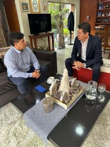 Claudio Vidal y el interventor de YCRT avanzan en el plan de reactivación y saneamiento de la empresa