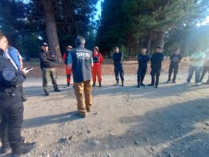 Policía de Santa Cruz colabora en la búsqueda de José Cretton en Chubut