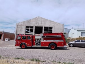 Entes provinciales asisten a la población ante el temporal de fuertes vientos