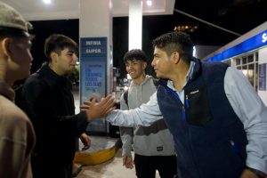 Vidal despidió en Caleta Olivia a la delegación que participará en el Festival de Jesús María