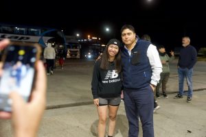 Vidal despidió en Caleta Olivia a la delegación que participará en el Festival de Jesús María
