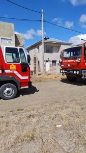 Bomberos realizó 125 intervenciones por los fuertes vientos