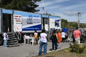 Salud participó de la 34° Fiesta Nacional de la Cereza en Los Antiguos
