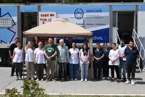 Salud participó de la 34° Fiesta Nacional de la Cereza en Los Antiguos